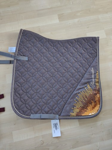 Schabracke dressur braun - schabracke,