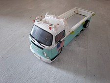 Volkswagen/VW Bus T 2 a, Pick Up Langversion, türkis/weiß; 1:14, Tuning, Dickie
