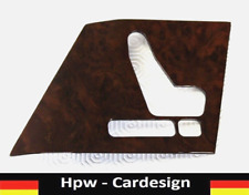 SITZVERSTELLUNG ABDECKUNG LINKS HOLZ MERCEDES R129 WURZELHOLZ NEU AUSTAUSCH