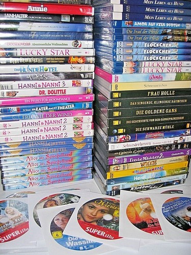 Auswahl von kinderspielfilmen - auswahl,