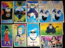 ⭐ Dragon Ball Z dunkin Aufkleber Vintage Retro 1989 Kaugummi ⭐ Bubble Gum ⭐