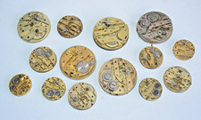 Konvolut Taschenuhrwerk, Lot