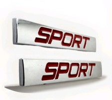 2x 3D Sport KFZ Metall Auto