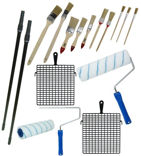 Maler set pinsel farbrolle - maler,