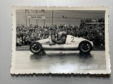 ca. 1960 altes Foto Rennwagen