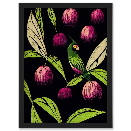 Parrot tree fruit bright - tree,