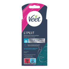 Veet EXPERT Kaltwachsstreifen Gesicht alle Hauttypen 20 Stück
