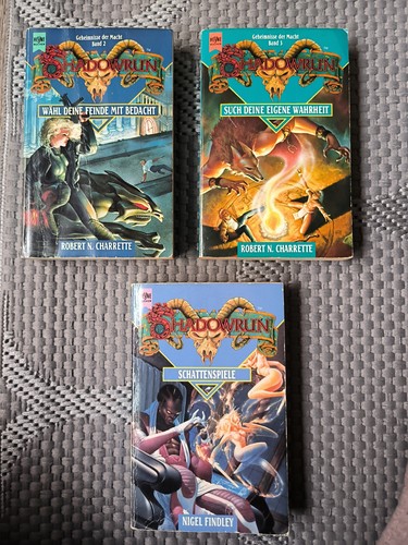 Shadowrun bücher 3 8 - shadowrun, bücher,nr