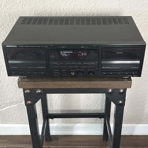 Kenwood dual cassette deck - dual,