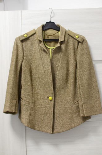 Trussardi damenjacke khaki - damenjacke,