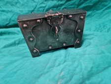 alte Metall Truhe Schmuck