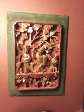 Antikes Holz Relief China