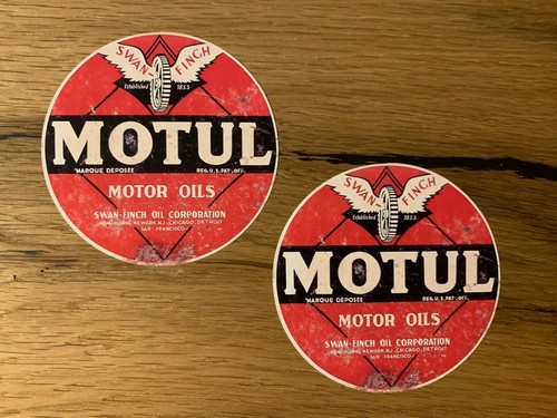 Motul aufkleber vintage öl - motul,
