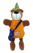 Sigikid Handpuppe Räuber Bär 30 cm Handspielpuppe Baby Theater Plüschtier 49597