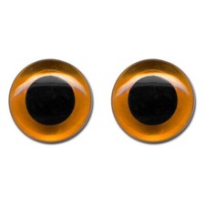 GLASTIERAUGEN 2 STÜCK 12 mm