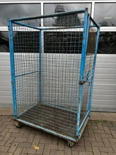 Gitterwagen Rollbehälter Transportwagen ca. 75x120x180 cm mit Rollen