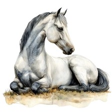 100x stickers horse - stickers,