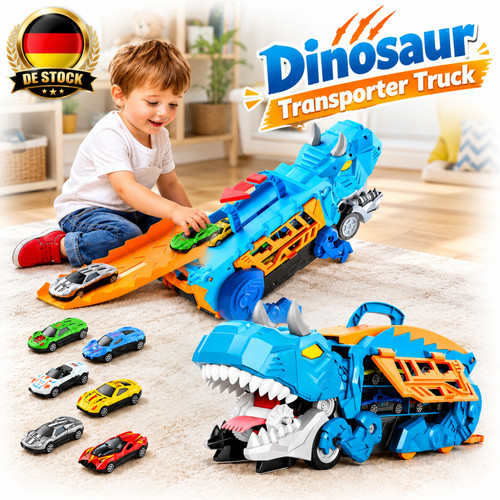 Lkw dinosaurier transport - dinosaurier,