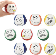 Jonglierbälle, 10 Stück