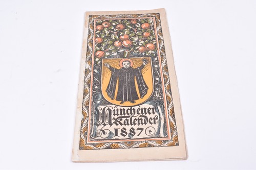 Münchener kalender 1887 - kalender,