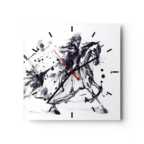 Modern wanduhr 40x40cm analog - modern,