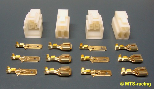 Stecker set polig - set, 3-polig