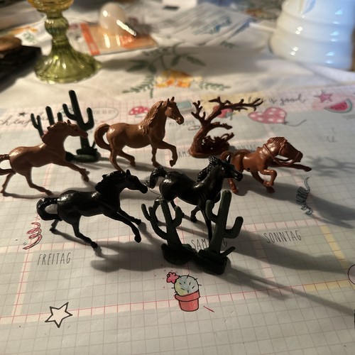 Vintage sammelfiguren cowboy - 8,