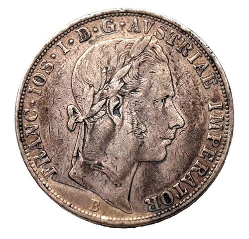 Haus habsburg florin - 1859, b
