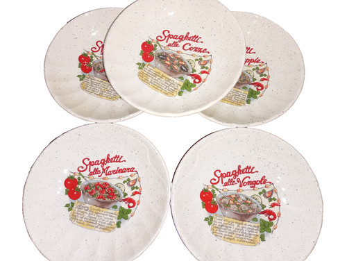 Spaghetti teller tiefe - 5, teller,