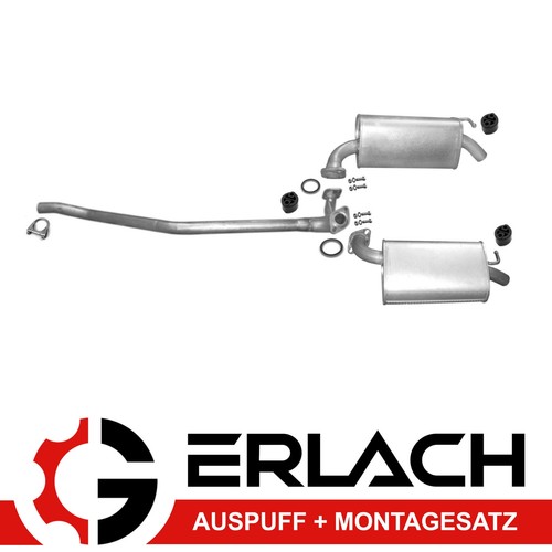 Auspuff für mazda 0i - für, 16v