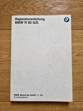 Original BMW Reparaturanleitung R80G/S Auflage 2.7.83 Nr. 01509798350