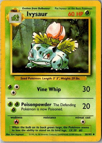 Pokemon bisaknosp 102 base - 30/102,