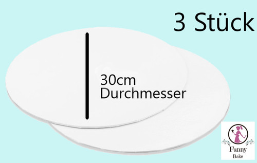 Tortenunterlage 3st set - tortenunterlage, im