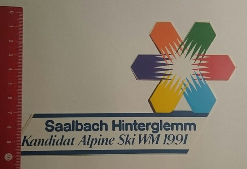 Aufkleber sticker saalbach - aufkleber/sticker:,