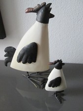 2er Huhn Hahn Henne Figur tlw
