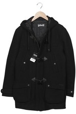 Schott NYC Mantel Herren Winter Parka Winterjacke Gr. M Wolle Schwarz #gtflqkd