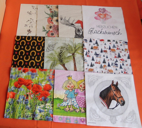 Lose servietten mix - servietten,