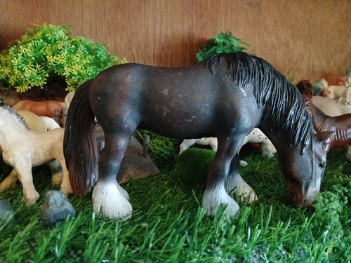 Schleich shire horse stute - schleich,