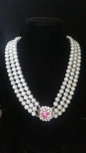Perlencollier reiseschmuck - perlencollier,