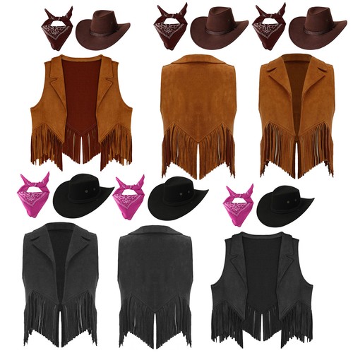 Kinder cowboy cowgirl kostüm - cowboy,