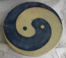 schwerer Bronze Teller Platte