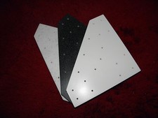 Eck-Duschablage aus Corian /