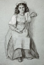 Kind auf dem Stuhl child