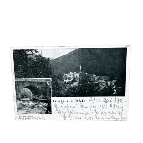 Ansichtskarte postkarte ilfeld - ansichtskarte,
