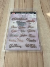 Silikon Stempel Set Texte 2- Viva Decor- Glück - Alles Gute-Gute  Besserung .,,,