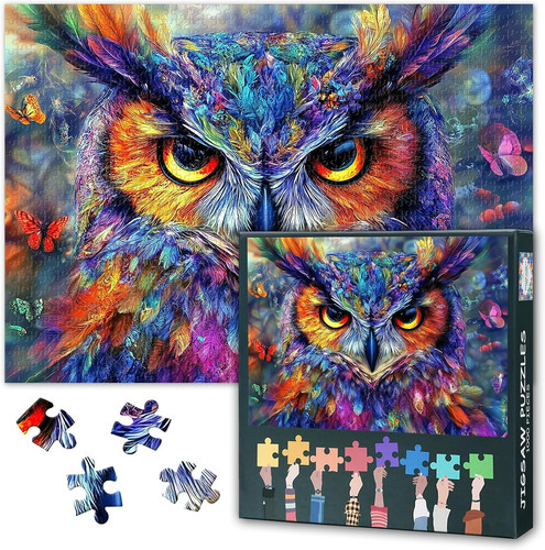 Eule puzzle 1000 - puzzle,