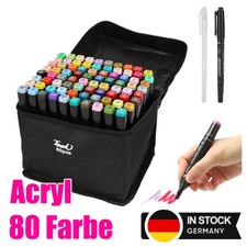 80 Farbe Acrylstifte Marker