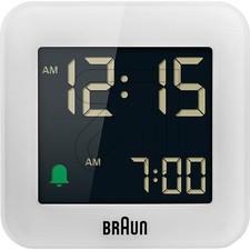 Funkwecker braun 67016 weiß - braun,