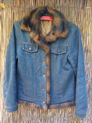 Top second hand - top, jeansjacke