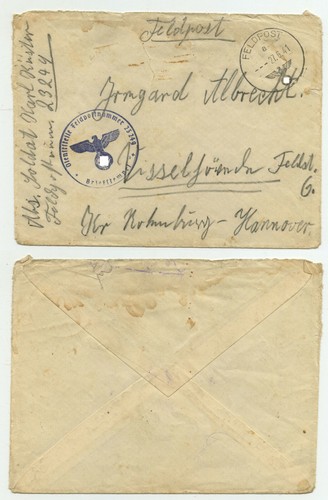 83437 feldpostbrief - 83437,